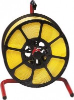 Static Dispenser for use with Plastic Reel Strapping